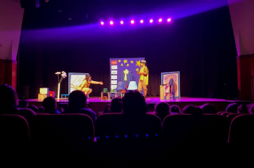 Foto - Alunos da Rede Municipal participam do Projeto A Hora do Conto em Todos os Cantos