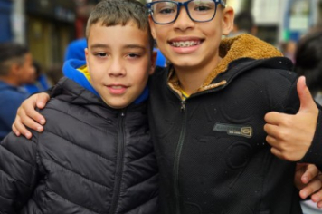 Foto - Alunos da Rede Municipal participam do Projeto A Hora do Conto em Todos os Cantos