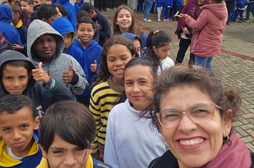 Foto - Alunos da Rede Municipal participam do Projeto A Hora do Conto em Todos os Cantos