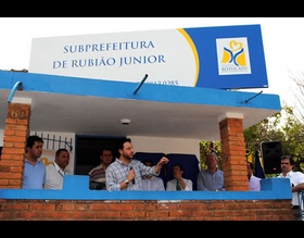 Subprefeitura de Rubião Júnior a inaugurada