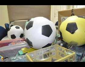 Fundo Social recebe doação de diversos brinquedos da empresa São Dimas