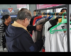 Cabide solidário itinerante estará no posto de saúde da Cohab I