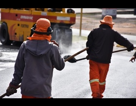 Jardim Aeroporto começa a receber recapeamento completo