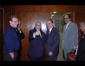 Prefeito visita presidente do Senado e ministros em Brasília