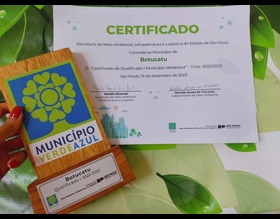 Botucatu atingiu Qualificação I no Programa Município Verde Azul