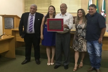 Poder Legislativo concede Título de Cidadão Honorário a munícipe em Centenário do Sul