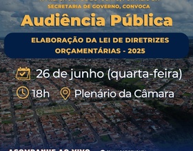 Prefeitura de Botucatu convoca Audiência Pública para elaboração da LDO 2025