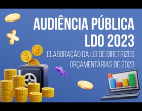 Prefeitura fará audiência pública sobre orçamento de 2023