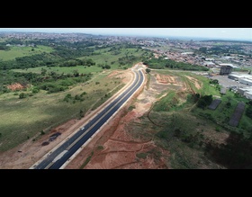 Obras na Avenida Nicola Zaponi estão em fase final
