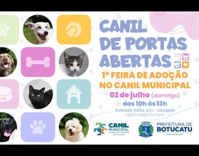 Canil Municipal promoverá 1ª Feira de Adoção no próximo domingo