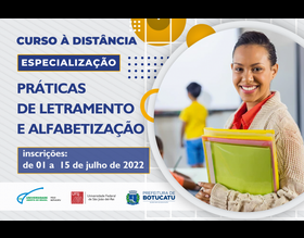 Universidade Aberta do Brasil terá Processo Seletivo para o curso de Práticas de Letramento e Alfabetização