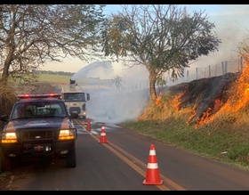 Defesa Civil e Bombeiros pedem atenção à população para evitar queimadas