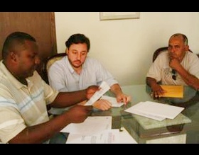 Representantes da Unasabs reúnem-se com prefeito