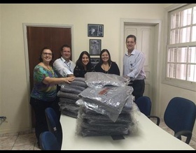 Fundo Social recebe doação de cobertores