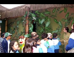 Alunos do Angelino de Oliveira visitam Zoo Safari de São Paulo