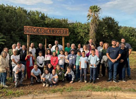 “POMAR DO ALEGRE” MARCA A SEMANA DO MEIO AMBIENTE EM ÁGUAS DA PRATA