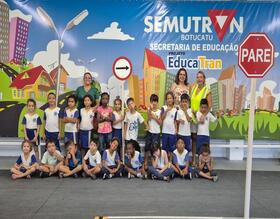 Projeto EducaTran inicia 2025 na Escola Pública de Trânsito