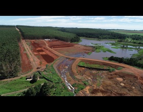 Obras da Represa do Rio Pardo avançam na fase de escavação