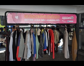 Fundo Social inaugura o Cabide Solidário no Paratodos