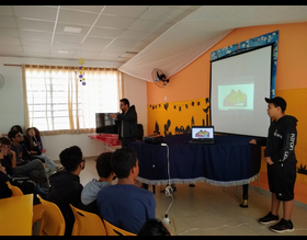 Alunos da Rede Municipal participam de palestra sobre Junho Verde