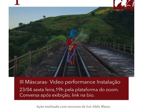 Mêscaras - Vídeo performance instalação