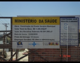 Prefeito e secretário visitam obras municipais