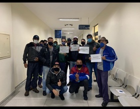 Servidores da Zeladoria realizam doação de sangue em prol de funcionário acidentado