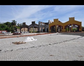 Obras de urbanização de área defronte a nova sede do Fundo Social avançam