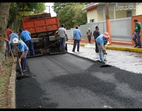 Obras faz recape em Rubião Júnior