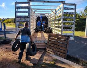 Mais de 50 mil pneus já foram encaminhados para a reciclagem em Botucatu
