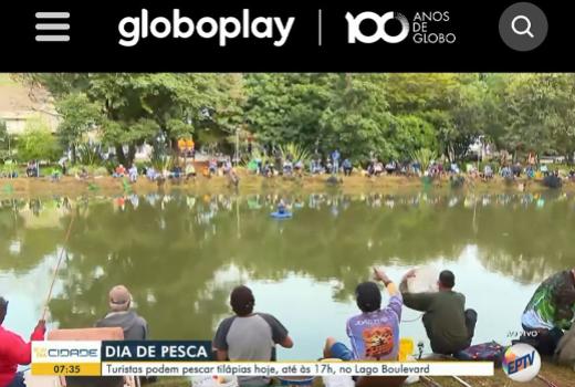 PROJETO PESCA EM FAMÍLIA É DESTAQUE NA EPTV SÃO CARLOS/ARARAQUARA
