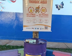 Quase 600 litros de óleo usado já foram reciclados em Botucatu