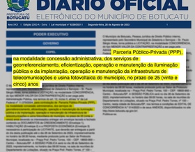 Botucatu publica licitação para a PPP de Cidade Inteligente