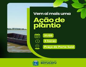 Meio Ambiente fará novo plantio de mudas neste sábado, 31