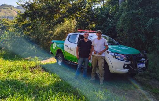 SECRETÁRIO DE MEIO AMBIENTE VISITA NOVA ÁREA DE AVISTAMENTO DE AVES EM ÁGUAS DA PRATA