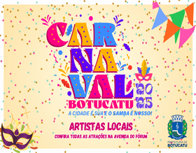 Artistas locais são destaque no Carnaval Botucatu 2025