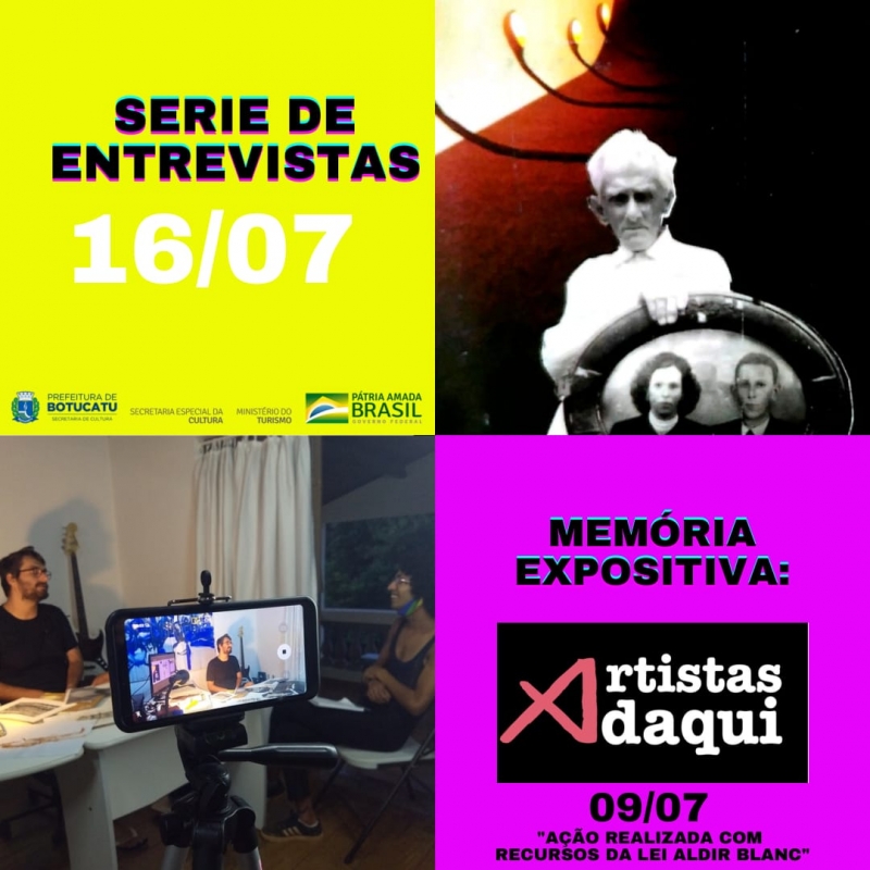 Memória expositiva e série de entrevistas dos 