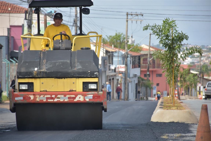 Recapeamento da Conde de Serra continua nesta quarta-feira