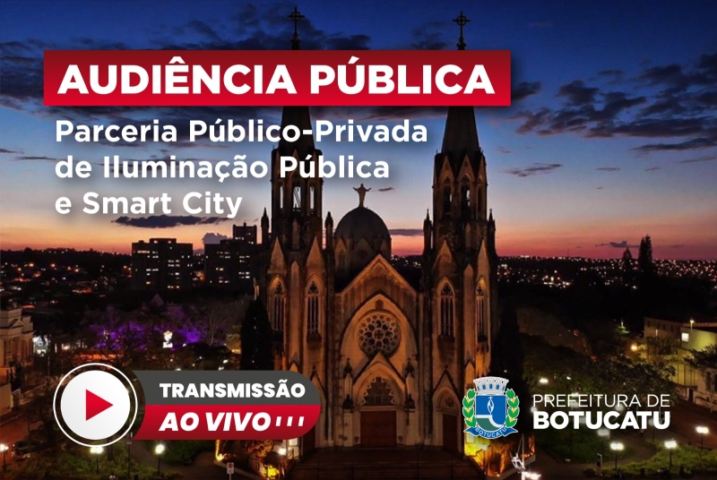 Prefeitura terá audiência pública sobre Cidade Inteligente