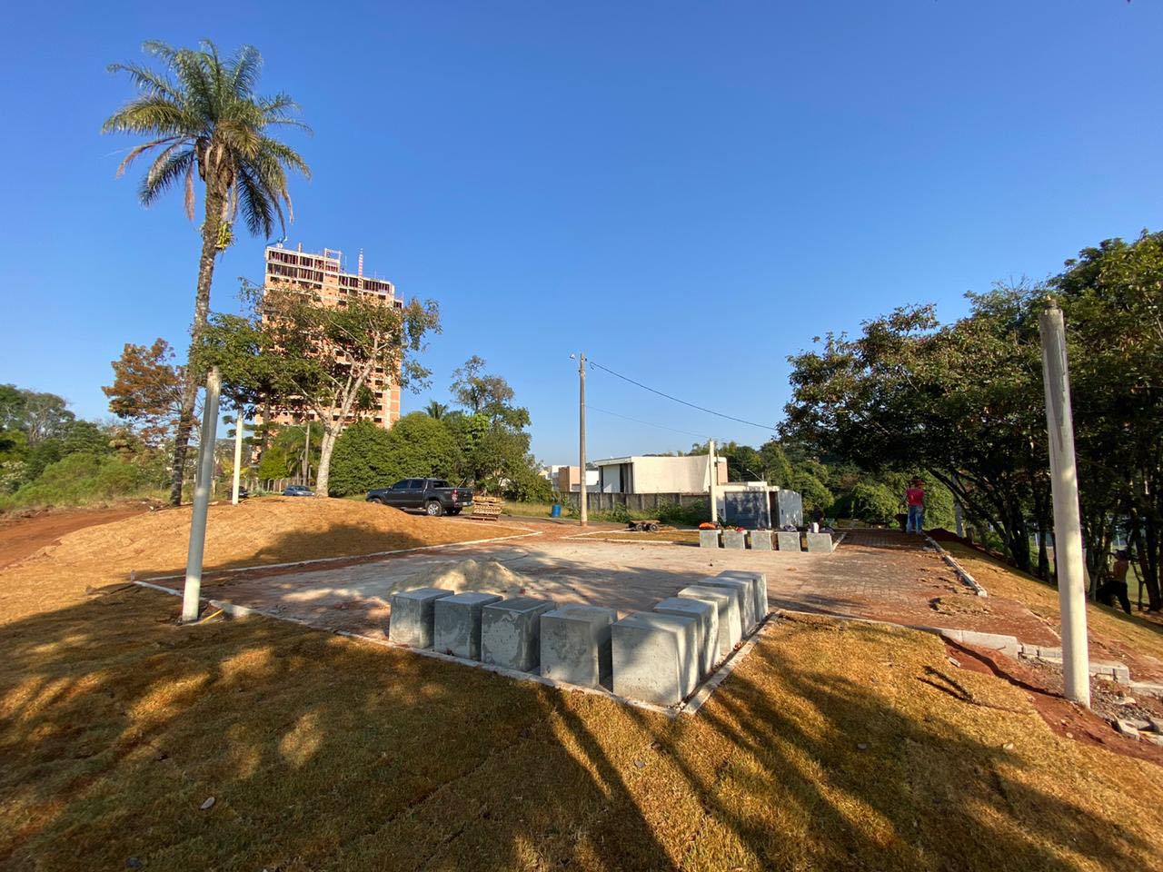 Vila São Luís tem obras avançadas para nova praça