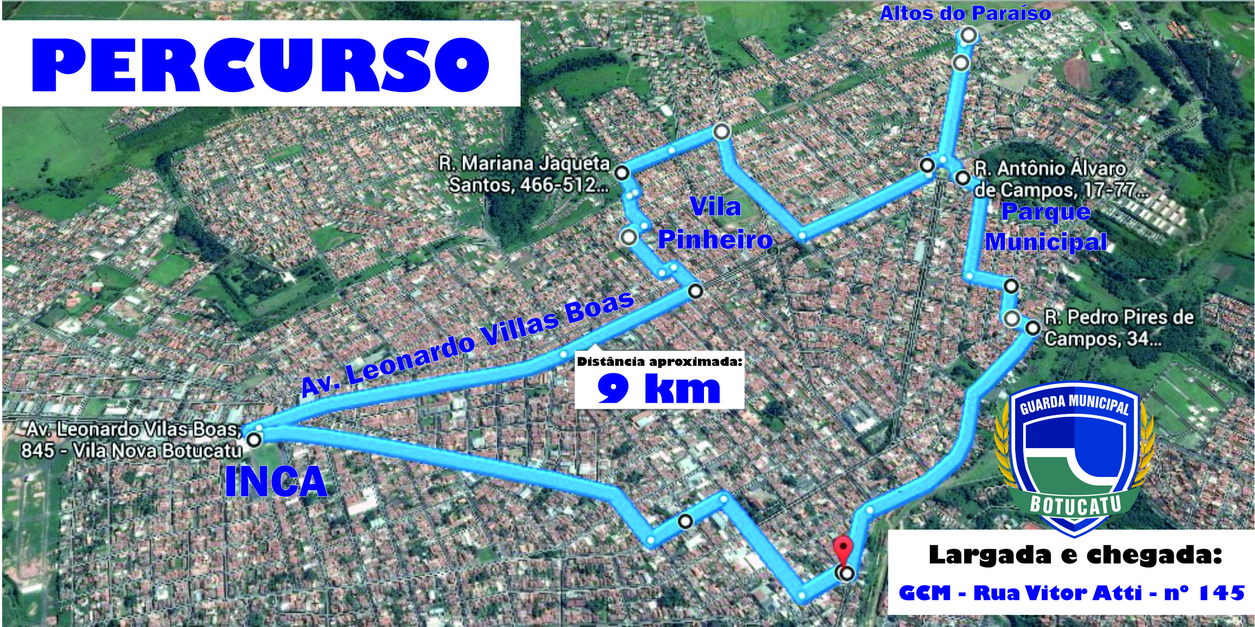 Passeio Ciclístico da GCM é no próximo domingo (24)