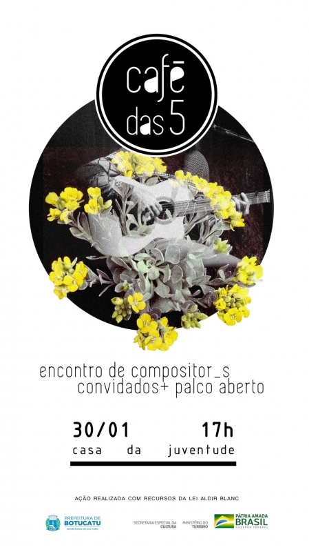 Apresentação do Café das Cinco na Casa da Juventude