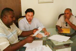 Representantes da Unasabs reúnem-se com prefeito