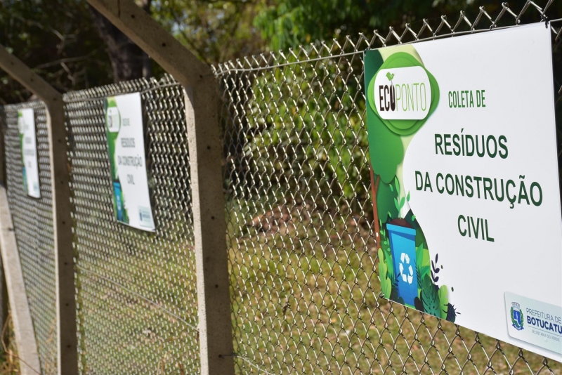 População pode descartar gratuitamente entulhos e outros materiais no Ecoponto