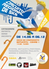 Circuito regional de Skate em Botucatu