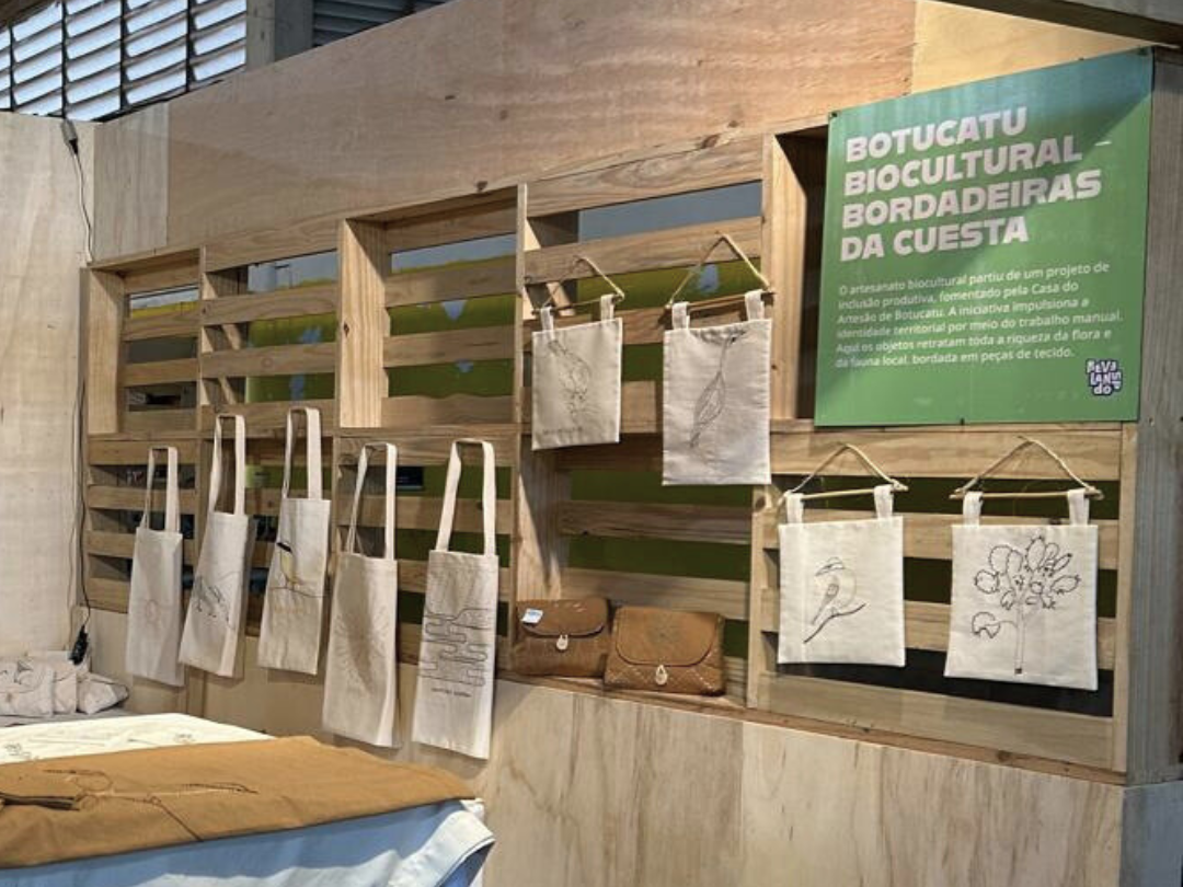 Artesanato de Botucatu brilha no Festival Revelando São Paulo