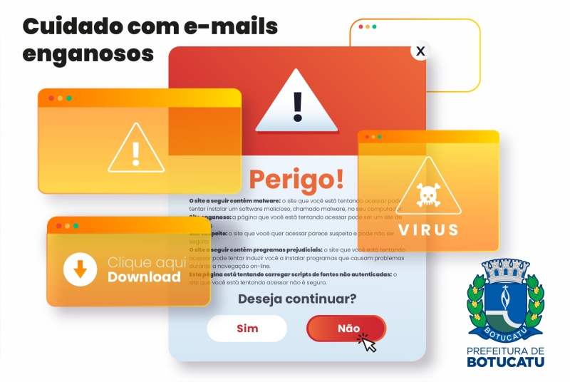 Procon alerta sobre e-mail com falsos links