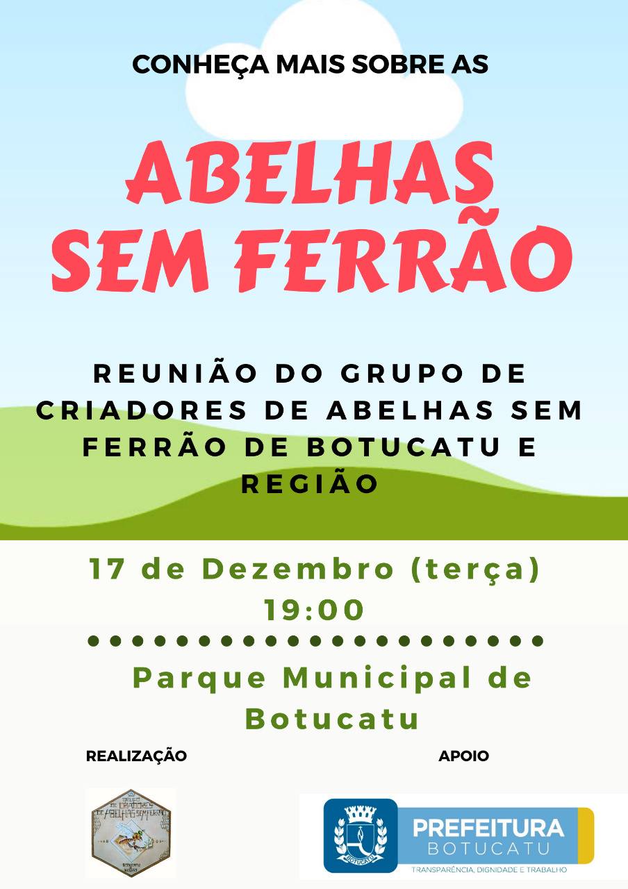 Parque Municipal recebe palestra sobre abelhas sem ferrão