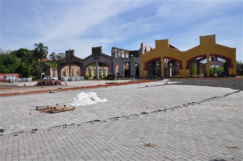 Obras de urbanização de área defronte a nova sede do Fundo Social avançam