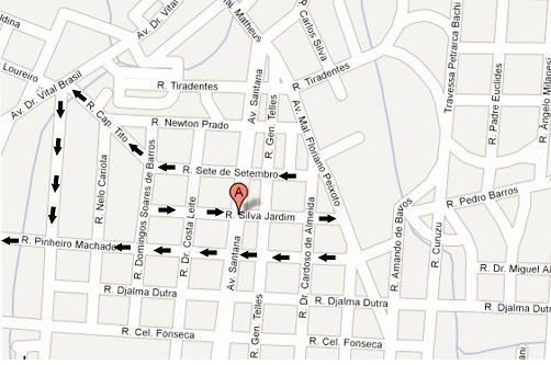 Ruas mudam de direção na região do Elevado Bento Natel